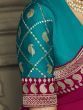 Gleaming Magenta Pink Silk Zari Work Marriage Wear Saree With Choli
