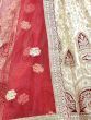 Awesome Off-White Dori Embroidered Silk Bridal Wear Lehenga Choli
