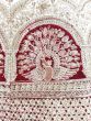 Awesome Off-White Dori Embroidered Silk Bridal Wear Lehenga Choli