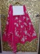 Shraddha Kapoor Pink Embroidery Satin Silk Party Wear Crop Top Lehenga With Dupatta (Default)