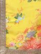 Yellow & Orange Embroidered Semi-Stitched Myntra Lehenga & Unstitched Blouse with Dupatta