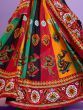 Festivity Multi-Colour Hand-Block Pure Cotton Navratri Lehenga Choli