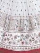 Outstanding White Sequins Georgette Lehenga Choli With Dupatta