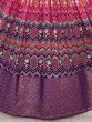 Attractive Pink & Purple Sequins Georgette Wedding Wear Lehenga Choli 
