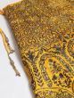 Yellow & Golden Semi-Stitched Myntra Lehenga & Unstitched Blouse with Dupatta