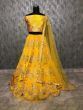 Sonakshi Sinha Mustered Yellow Embroidery Taffeta Designer Lehenga Choli (Default)