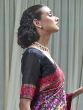 Fabulous Black Weaving Silk Festive Wear Saree With Blouse
