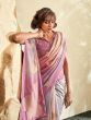 Enchanting Multi-Color Thread Work Silk Festival Wear Saree With Blouse