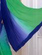 Mesmerizing Multi-Color Satin Party Wear Plain Saree With Blouse