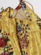 Yellow & Burgundy Printed Semi-Stitched Myntra Lehenga & Unstitched Blouse with Dupatta