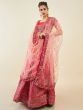 Mesmerizing Pink Sequins Art Silk Festival Wear Lehenga Choli