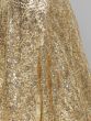 Gold Sequence Embroidered Art Silk Partywear Lehenga Choli