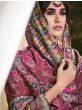 Wonderful Pink Bandhani Printed Silk Festival Wear Sharara Suit