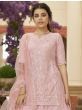 Beautiful Pink Sequins Embroidered Georgette Festival Wear Lehenga Choli