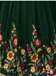 Marvelous Dark Green Thread Embroidered Georgette Lehenga Choli
