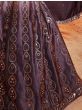 Amazing Purple Sequins Embroidered Velvet Lehenga Choli