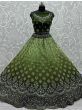 Wonderful Green Dori Work Net Wedding Wear Lehenga Choli 