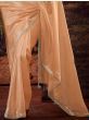 Lovely Light Brown Banglory Silk Party Wear Saree With Blouse