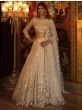 Beige Foil Mirror Thread Work Wedding Wear Lehenga Choli With Dupatta 