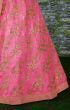 Pink Embroidery Thai Silk Bridal Lehenga Choli (Default)