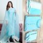 Readymade Sky Blue Chanderi Party Wear Pakistani Salwar Suit