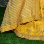 Yellow Embroidery Mulberry Silk Wedding Lehenga Choli (Default)