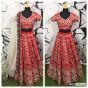 Chilly Red Embroidery Silk Wedding Lehenga Choli (Default)
