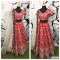 Chilly Red Embroidery Silk Wedding Lehenga Choli (Default)