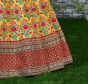 Yellow Heavy Embroidered Silk Wedding Lehenga Choli (Default)