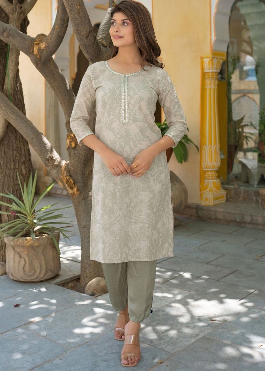 Casual Wear 3/4th Sleeve Designer Kurti, Handwash at Rs 795 in Surat