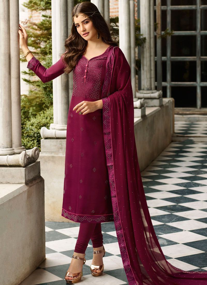 Comfortable And Breathable Stylish Cotton Blue Printed Design Ladies Suits  Application: Industrial at Best Price in Amritsar | Vandana Boutique