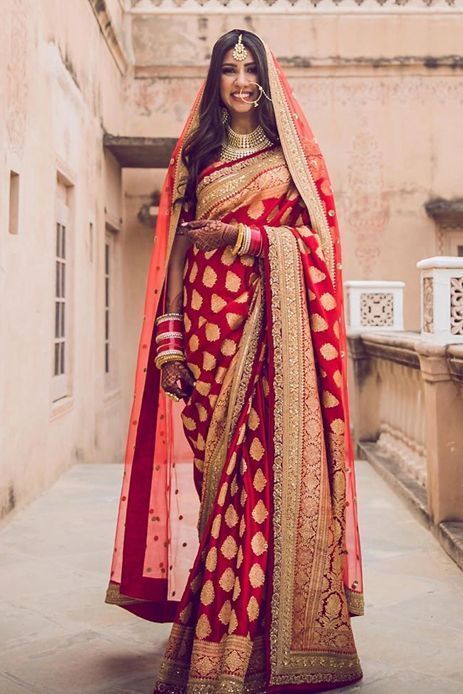 Buy 5 Indian Wedding Sarees That Brides Desperately Want - Ethnic Plus
